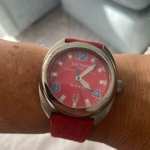 Locman (rare to find) watch bought in Italy.  Wonderful condition. needs battery